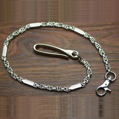 Cool Men's Stainless Steel Silver Jeans Chain Jean Chain Pants Chain Wallet Chain For Men - imessengerbags