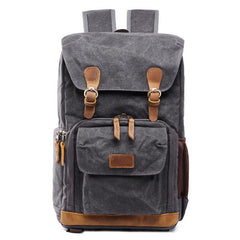 GREEN LARGE CANVAS WATERPROOF MENS CANON CAMERA BACKPACK DSLR CAMERA BAG NIKON CAMERA BAG DSLR CAMERA BAG - imessengerbags