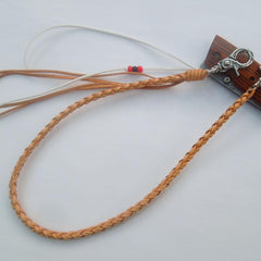 Leather Braided Biker Trucker Wallet Chain for Chain Wallet Biker Wallet Trucker Wallet - imessengerbags