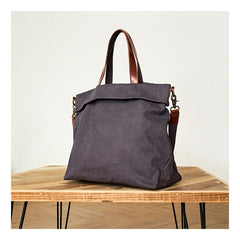 Canvas Cool Mens Tote Bag 14 inches Canvas Handbag Canvas Messenger Bag for Men Women - imessengerbags