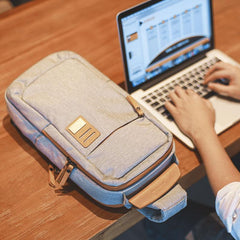 Cool Oxford Fabric Men's Black Chest Bag One Shoulder Backpack Sling Bag For Men - imessengerbags