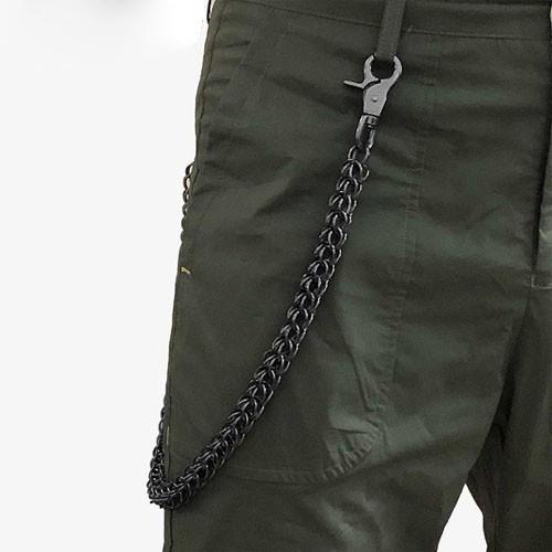 Fashion Men's Womens Double Bead Stainless Steel Pants Chains Biker Wa –  imessengerbags