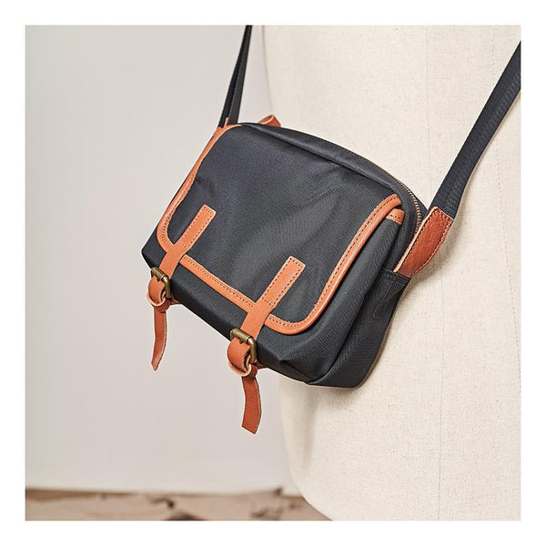 Cool Nylon Mens Small Side Bag Satchel Messenger Bag Courier Bag Postman Bag for Men Women - imessengerbags