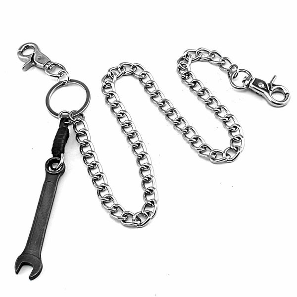Bright Silver Punk Pants Chain Fashion Wallet Chain Jeans Chain Jean Chains For Men - imessengerbags