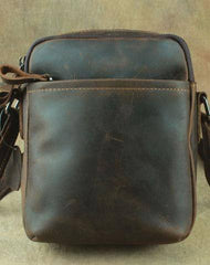 Cool Leather Mens Small Messenger Bag Tablet Side Bag Shoulder Bags For Men - imessengerbags