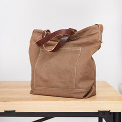 Canvas Cool Mens Coffee Messenger Tote Bag Canvas Handbag Messenger Bag Canvas Tote for Men