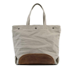 Mens Waxed Canvas Tote Purse Handbags Canvas Shoulder Bag for Men