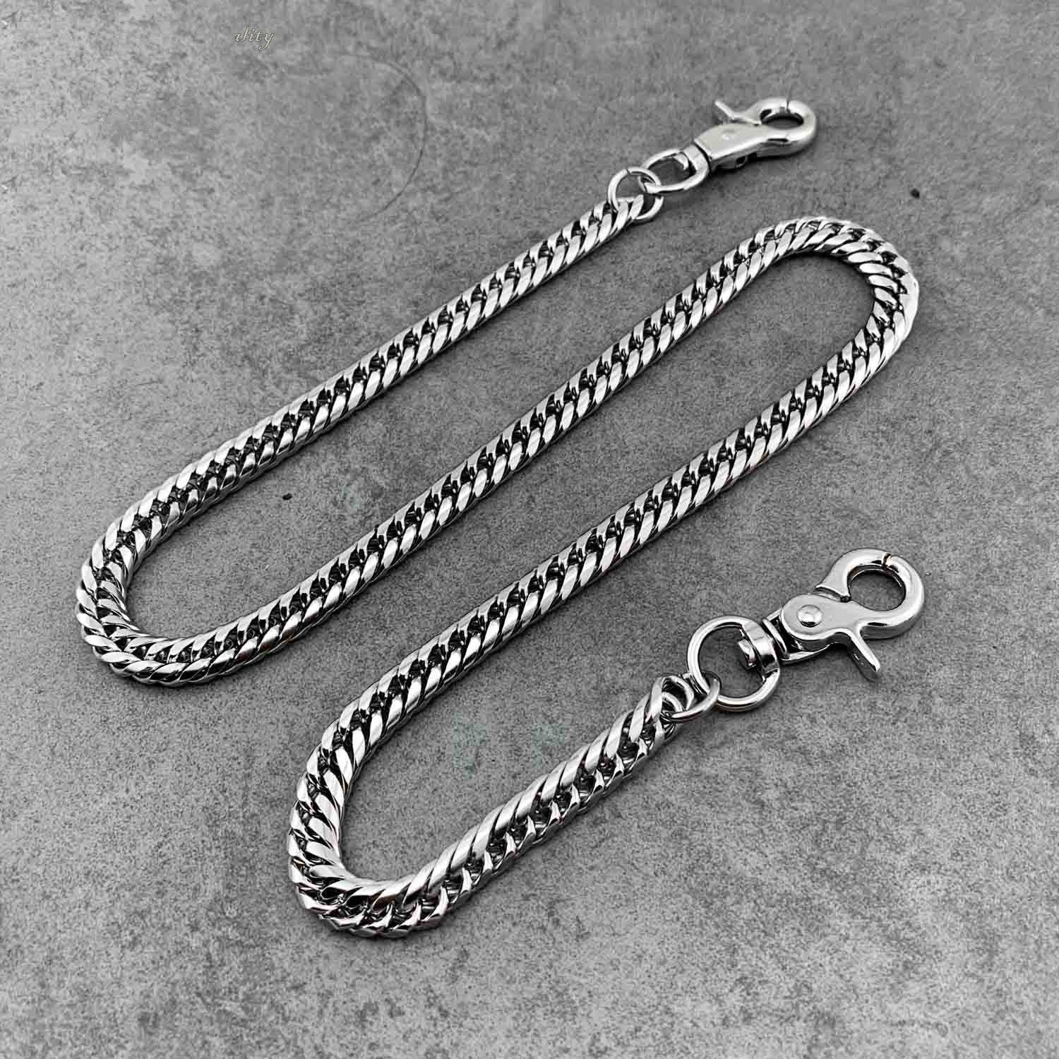 Cool Stainless Steel Pants Chain Wallet Chain Biker Wallet Chain Long Jeans Chain Jean Chain For Men - imessengerbags