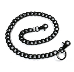 Cool Black Mens Biker Wallet Chain Punk Pants Chain Long Black Wallet Chain For Men - imessengerbags