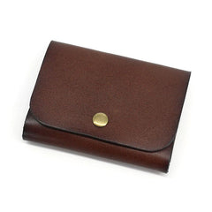 Leather Mens Front Pocket Wallet Small Wallets Card Wallet Change Wallet for Men