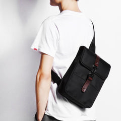Nylon Cloth Casual Men's Sling Bag One Shoulder Backpack Chest Bag For Men - imessengerbags