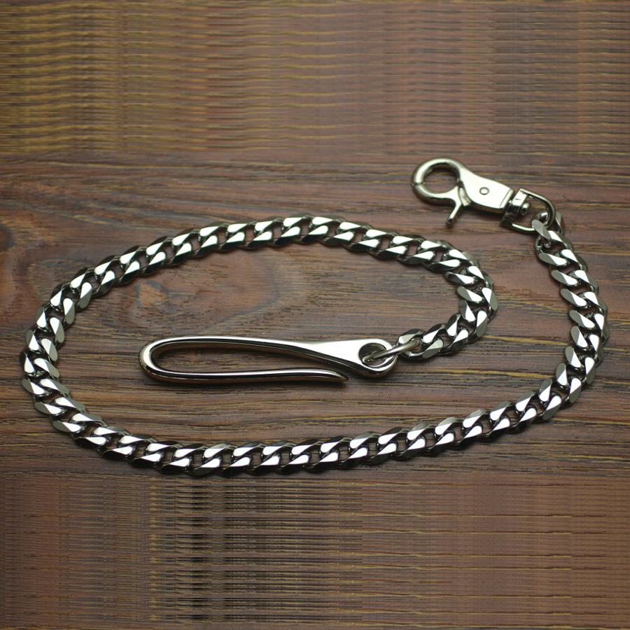 Cool Men's Stainless Steel Silver Long 21‘’ Pants Chain Biker Wallet Chain For Men