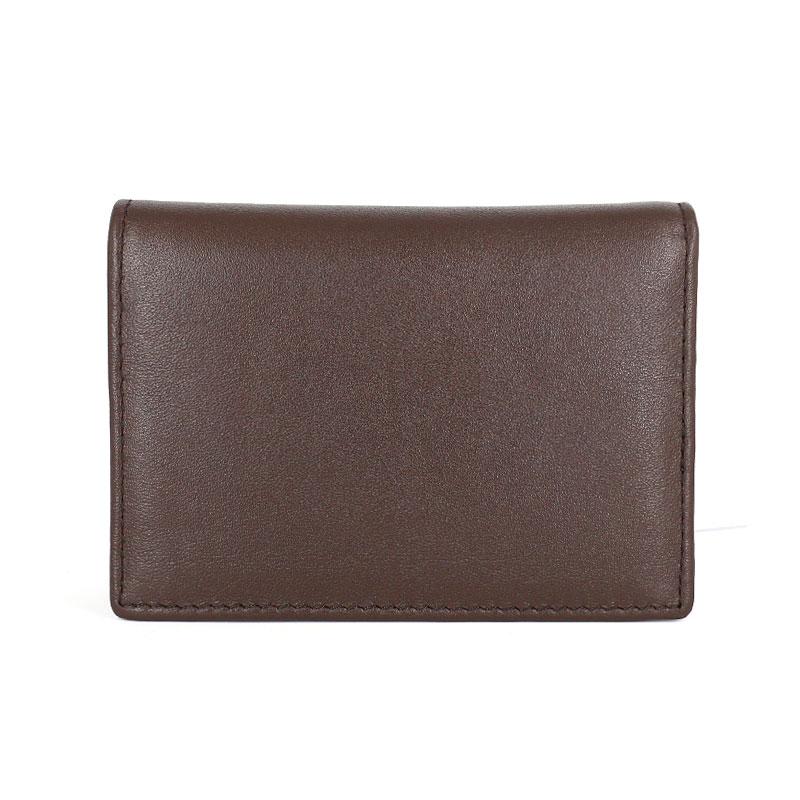 Leather Black Coffee Mens Small Card Wallet Coin Wallet Front Pocket Wallet for Men