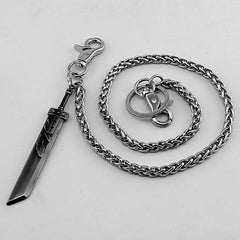 Cool Sword Key Chain Long Wallet Chain Biker Wallet Chain Punk Pants Chain For Men - imessengerbags