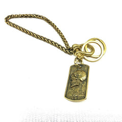 Badass Mens Skull Key Chain Punk Rock Key Holder Key Chain Key Ring for Men