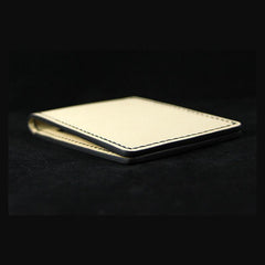 Handmade Leather License Wallet Mens Card billfold Wallet Cool Leather Wallet Slim Wallet for Men - imessengerbags