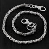 Badass Dragon Silver Long Biker Chain Wallet STAINLESS STEEL Pants Chain Wallet Chain For Men