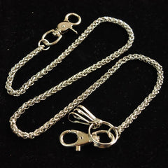Cool Silver Punk Mens Key Chain Pants Chain Long Wallet Chain For Men - imessengerbags