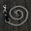 Hook Silver Punk Pants Chain Fashion Wallet Chain Biker Waist Wallet Chain For Men