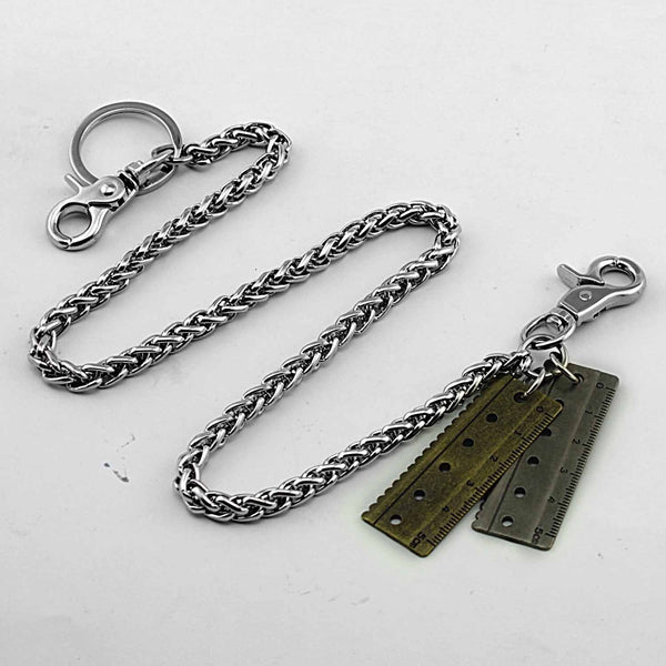 Cool Ruler Key chain Long Wallet Chain Pants Chain Jeans Chain Jean Chains Wallet Chain For Men - imessengerbags