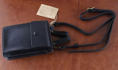 Leather Belt Pouch Mens Small Cases Waist Bag Hip Pack Belt Bag Fanny Pack Bumbag for Men - imessengerbags