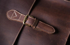 Handmade Leather Mens Cool Backpack Sling Bag Large Travel Bag Hiking Bag for men