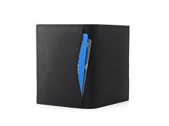 Leather Mens Front Pocket Wallet Small Card Wallet Change Wallets for Men - imessengerbags