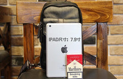Cool Leather Slings Bag for Men Chest Bag Sling Shoulder Bag For Men