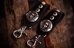 Handmade Biker Leather Belt Pouch Mens Cases Waist Bag Hip Pack Belt Bag Fanny Pack Bumbag for Men - imessengerbags