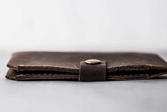 Vintage Leather Men Small Bifold Wallet Small Wallet for Men - imessengerbags