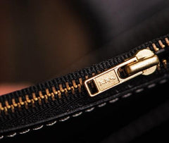 Handmade Leather Carp Mens Chain Biker Wallet Cool Leather Wallet With Chain Wallets for Men