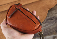 Genuine Leather Mens Cool Key Wallet Car Key Change Coin Holder Car Key Case for Men - imessengerbags