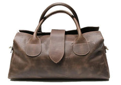 Cool Leather Mens Weekender Bag Travel Bags Shoulder Bags for men - imessengerbags