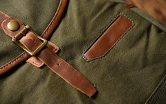 Canvas Mens Cool Backpack Bag Sling Bag Large Travel Bag Hiking Bag for Men