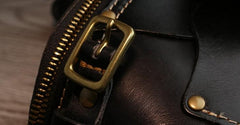 Leather Belt Pouch Mens Small Cases Waist Bag Hip Pack Belt Bag Fanny Pack Bumbag for Men - imessengerbags
