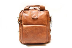 Cool Leather Mens Small Handbag Messenger Bag Shoulder Bag for men - imessengerbags