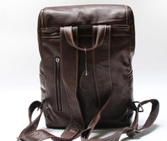 Leather Mens Backpacks Cool Travel Backpacks Laptop Backpack for men - imessengerbags