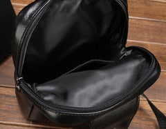 Cool Leather Mens Sling Bag Sling Shoulder Bag Sling Backpacks Chest Bag for men - imessengerbags