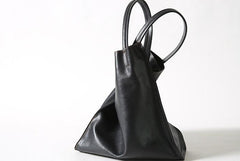 Handmade Leather Mens Tote Bag Cool Messenger Bag Tote Bag Handbag Shoulder Bag for men - imessengerbags