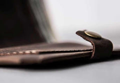 Vintage Leather Men Small Bifold Wallet Small Wallet for Men - imessengerbags