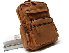 Cool Brown Mens Leather Backpack Travel Backpacks School Backpacks for men