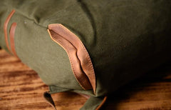 Canvas Mens Cool Backpack Bag Sling Bag Large Travel Bag Hiking Bag for Men