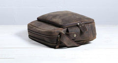 Cool Leather Vintage Mens Messenger Bags Small Shoulder Bags for Men - imessengerbags