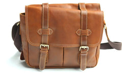 Cool Leather Mens Large Messenger Bag Shoulder Bag for men