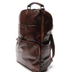 Vintage Leather Mens Backpack Travel Backpack School Backpacks for men