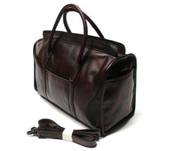 Vintage Leather Cool Mens Handbag Shoulder Bag Travel Bag for men - imessengerbags