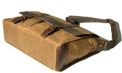 Mens Canvas Side Bag Canvas Messenger Bag Courier Bag Shoulder Bag for Men - imessengerbags