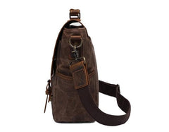 Mens Canvas Camera Handbag Camera Side Bag Camera Shoulder Bag for Men - imessengerbags