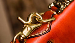 Handmade Leather Tibetan Mens Chain Biker Wallet Cool Leather Wallet Long Clutch Wallets for Men - imessengerbags