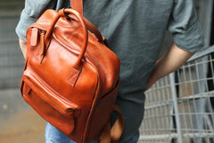 Cool Leather Mens Backpacks Travel Backpack Laptop Backpacks for men